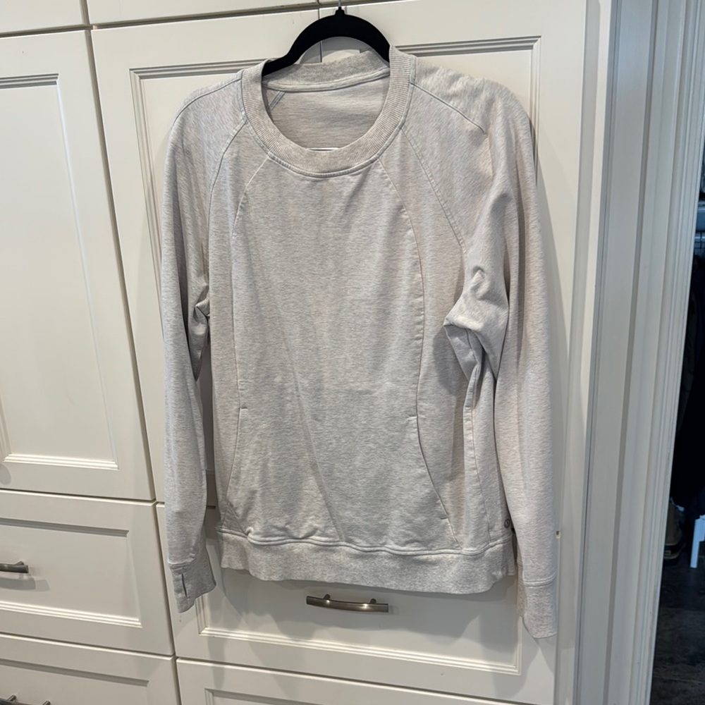 Lululemon scuba crew Gray Sweatshirt